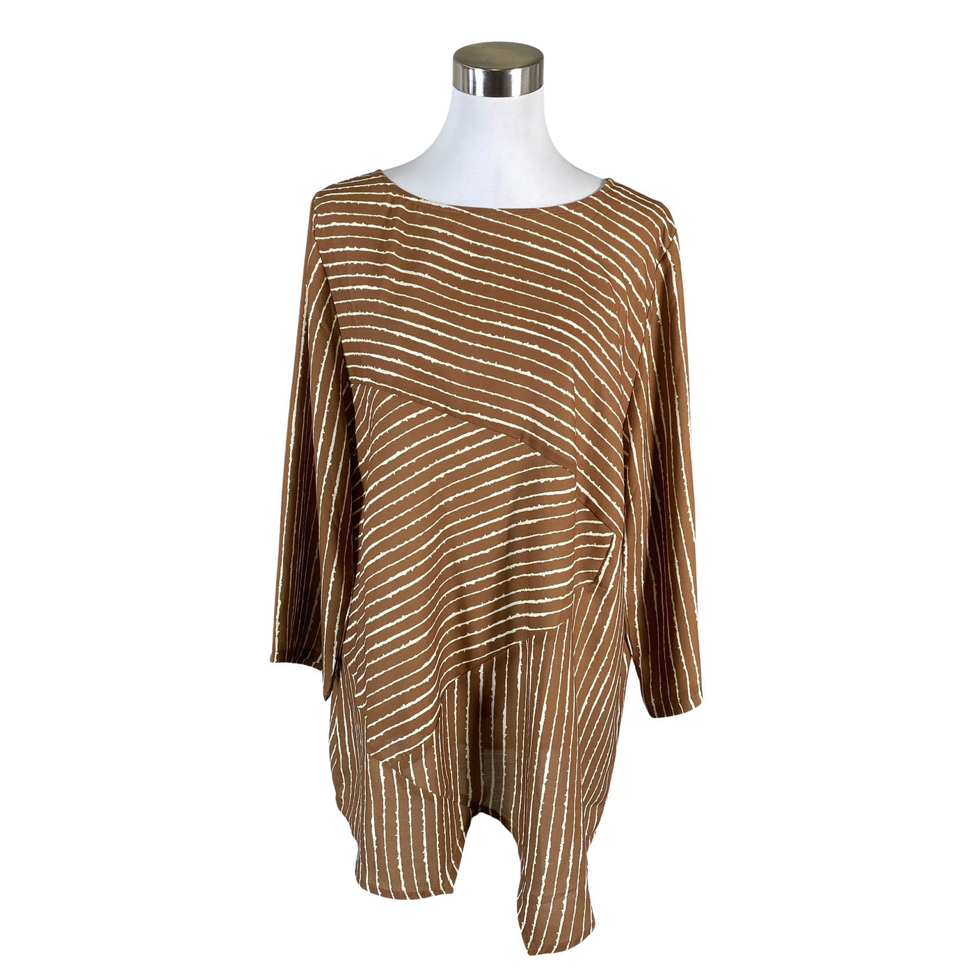 Unisex Floryday - Pluus, suurus 40 - Pruun (1)