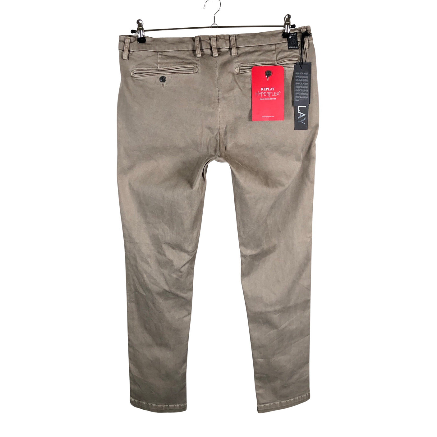 Unisex Replay - Chino-püksid, suurus W38 - Pruun (2)