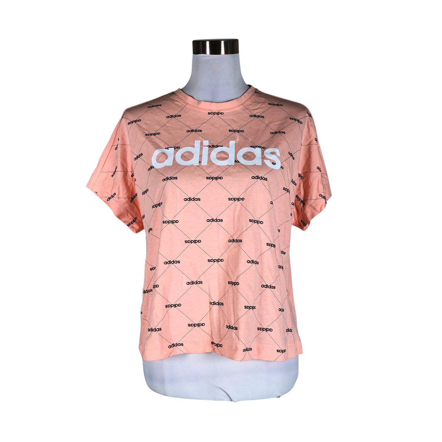 Unisex Adidas - T-särk, suurus 36 - Heleroosa (1)