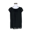Unisex s.Oliver - Lühikeste käistega pluus, suurus 40 - Must ()