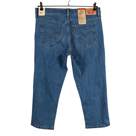 Unisex Levi's - Teksast poolpikad püksid, suurus W32 - Sinine (2)