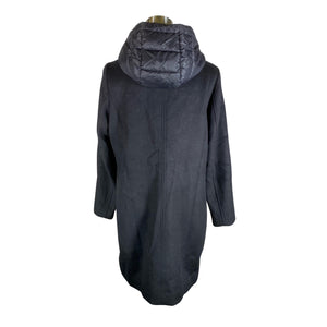 Unisex Comma - Villane mantel, suurus 38 - Must (2)