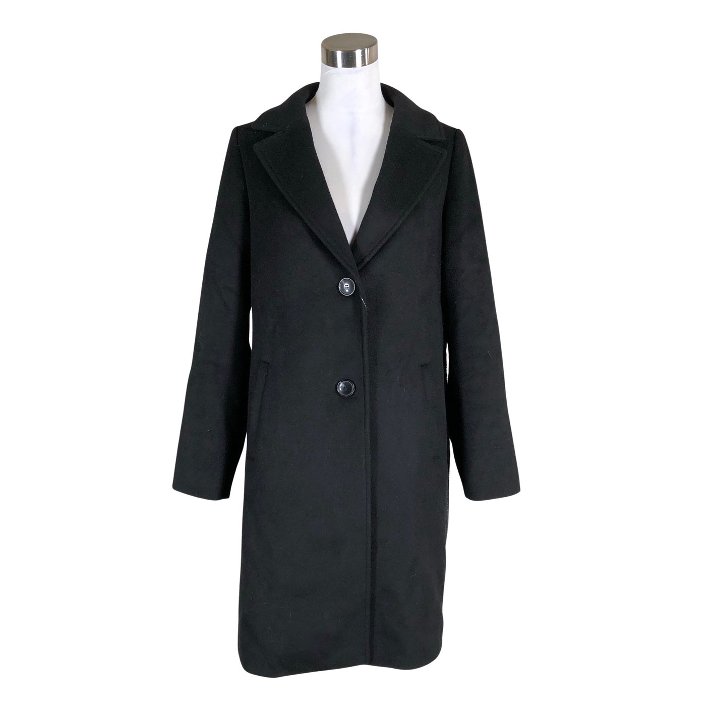 Unisex Comma - Villane mantel, suurus 38 - Must (3)