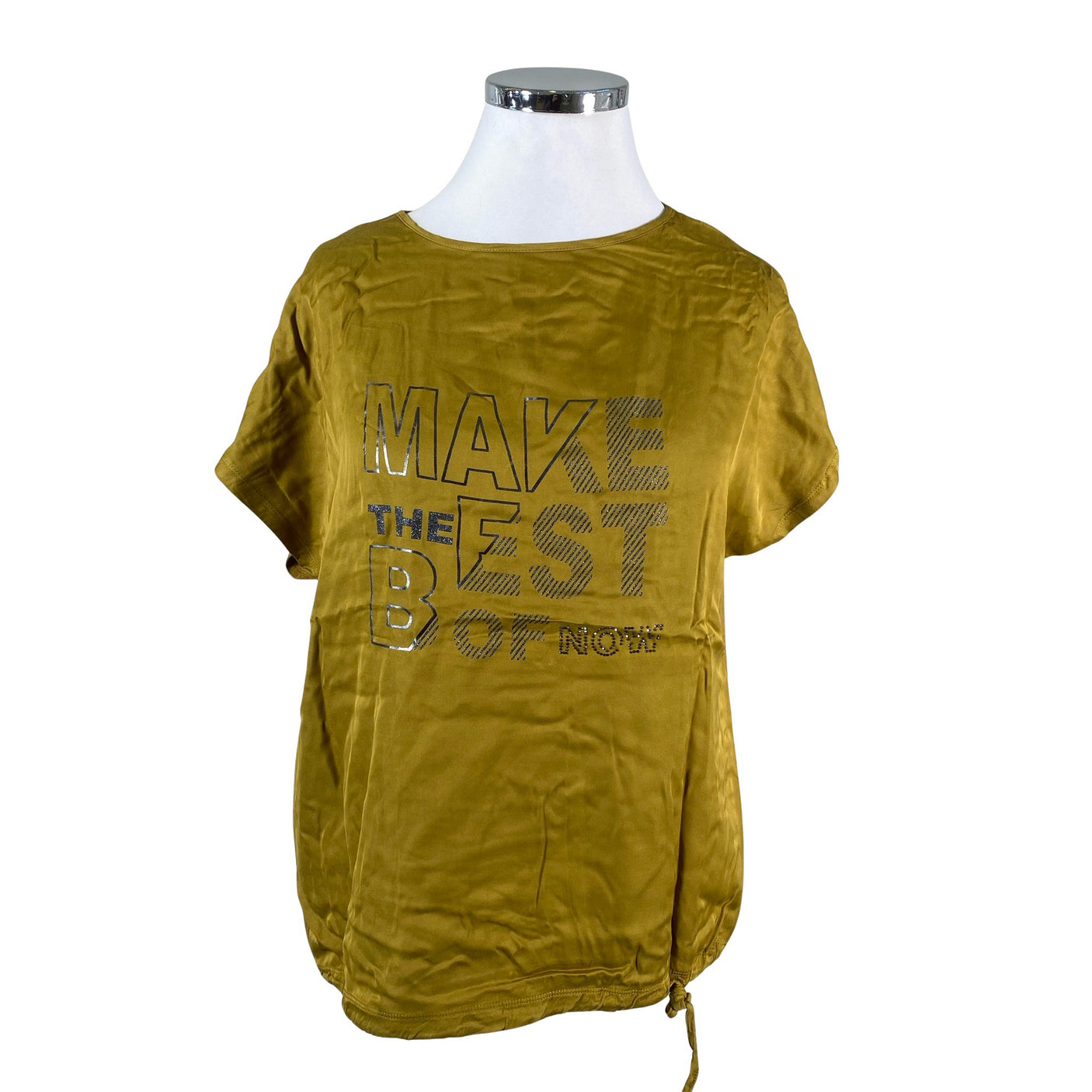 Unisex Gerry Weber - Lühikeste käistega pluus, suurus 44 - Roheline (1)