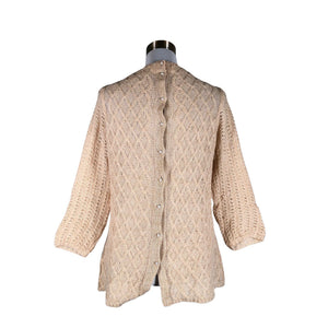 Unisex Benetton - Kootud tuunika, suurus 38 - Heleroosa (2)