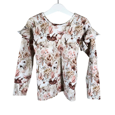 Unisex Gugguu - Trikotaažist pluus, suurus 128 - 134 - Heleroosa ()