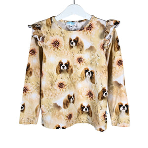 Unisex Pop & Co Helsinki - Trikotaažist pluus, suurus 122 - 128 - Kollane (1)