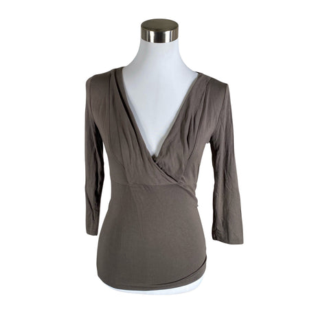 Unisex Bandolera - Trikotaažist pluus, suurus 34 - Hall ()