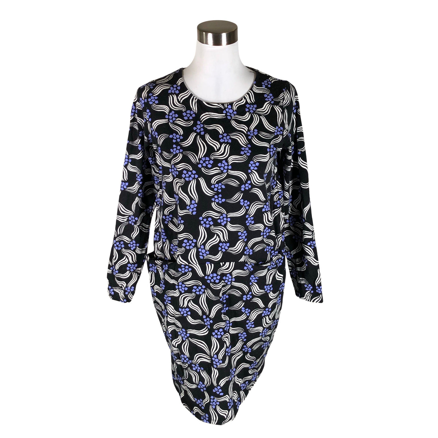 Unisex Nanso - Trikotaažist kleit, suurus 36 - Must (1)