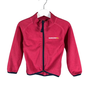 Unisex Didriksons - Fliisjakk, suurus 92 - 98 - Roosa (1)