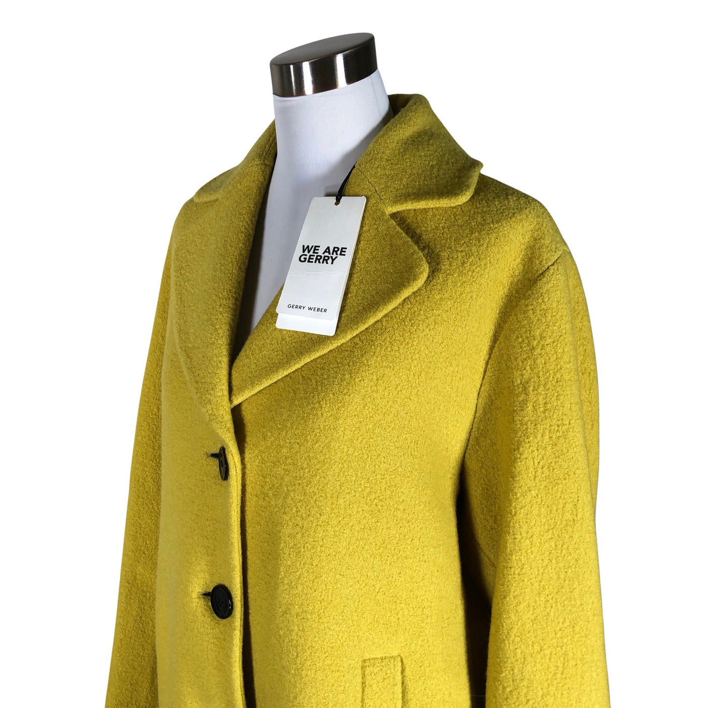 Unisex Gerry Weber - Villane mantel, suurus 38 - Kollane (3)