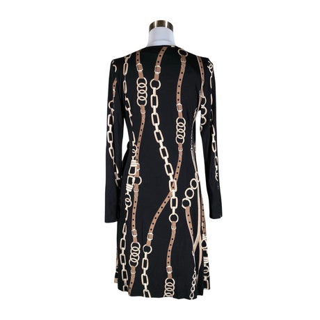 Unisex Andiata - Trikotaažist kleit, suurus 40 - Must (2)