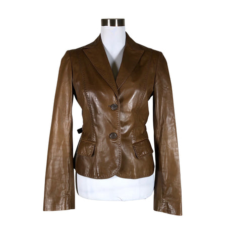 Unisex Hugo Boss - Nahktagi, suurus 38 - Pruun ()
