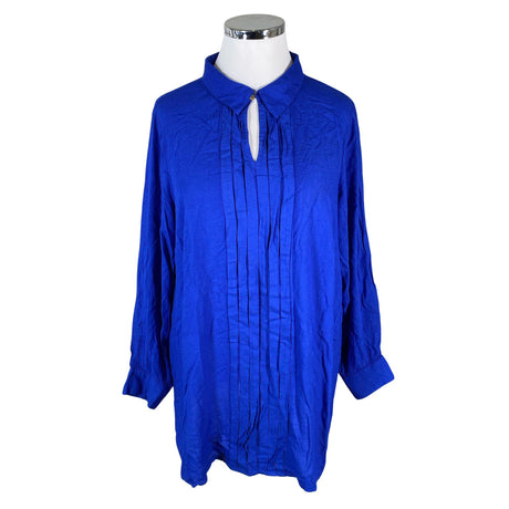Unisex Zizzi - Õhuke tuunika, suurus 46 - Sinine ()