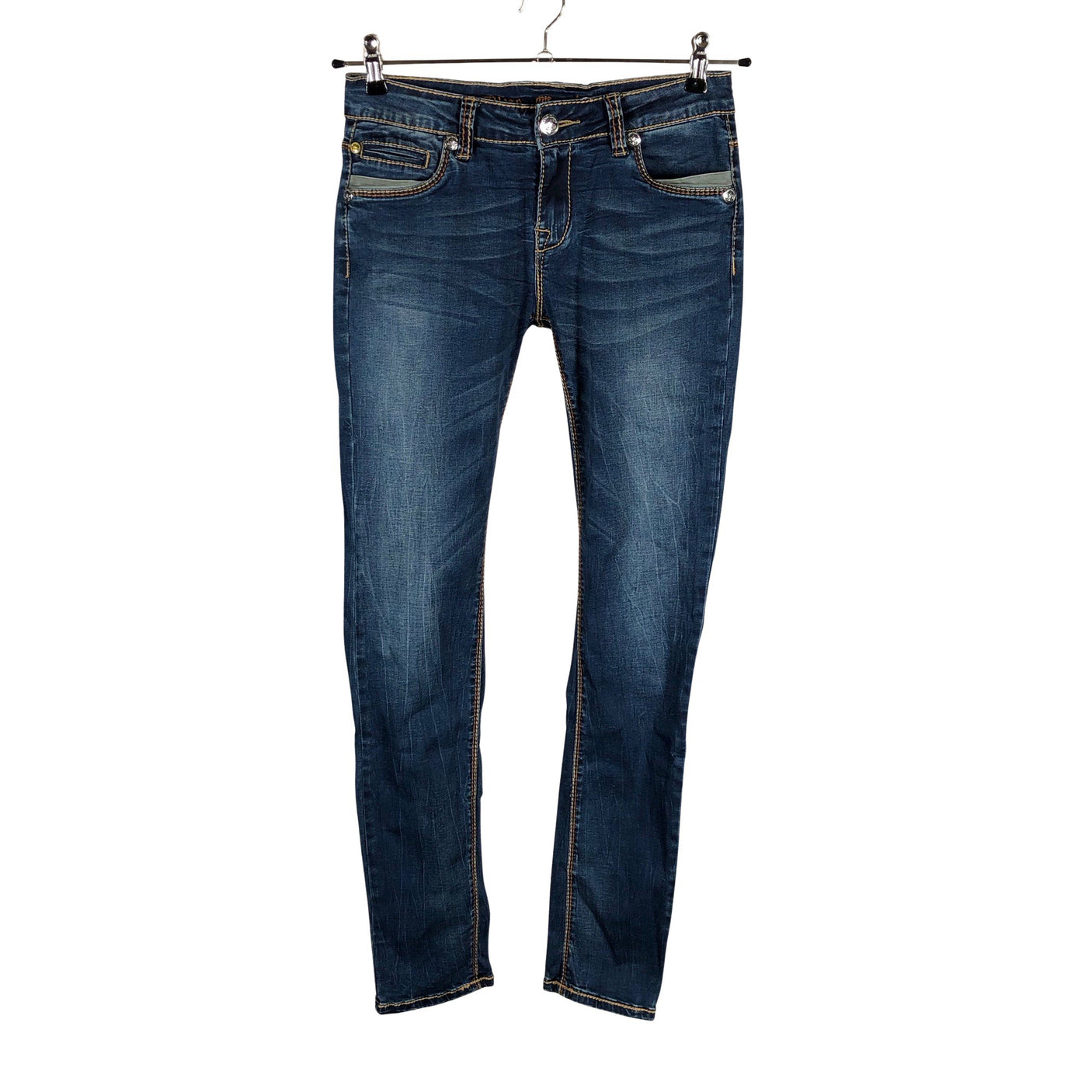 Unisex Blue Monkey - Teksad, suurus W28 - Sinine (1)
