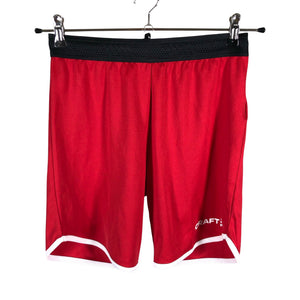 Unisex Craft - Lühikesed spordipüksid, suurus 158 - 164 - Punane (1)