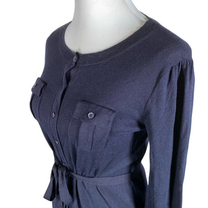 Unisex Max&Co - Kootud kleit, suurus 38 - Sinine (3)