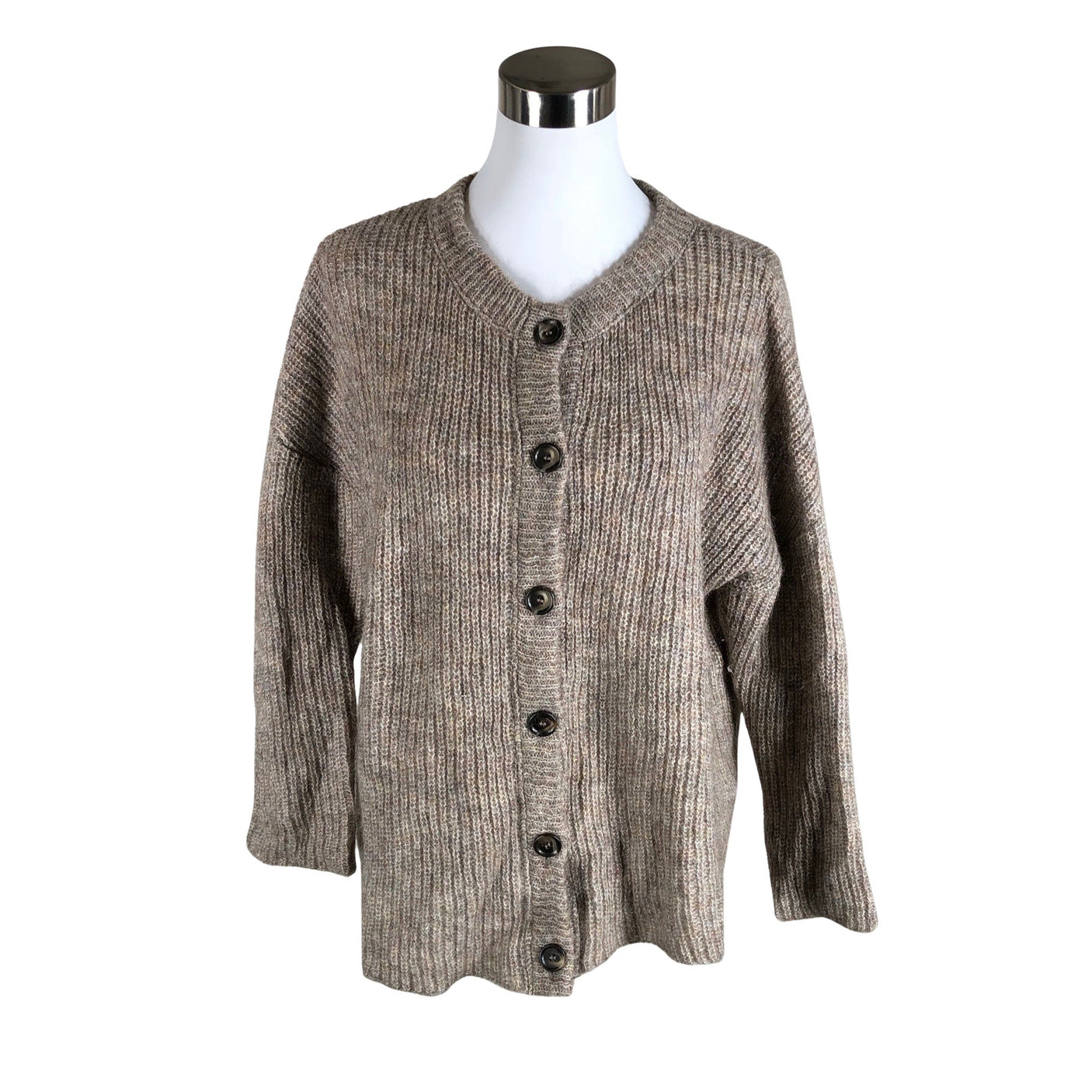 Unisex Gauhar - Kardigan, suurus 36 - Pruun (1)