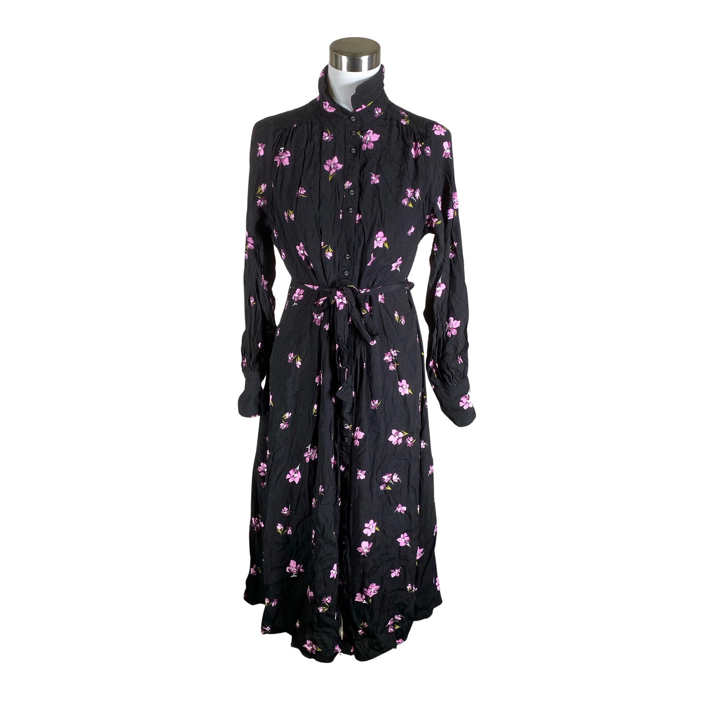 Unisex Selected - Õhuke kleit, suurus 36 - Must (1)