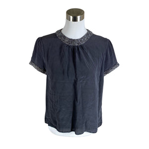 Unisex Perri Cutten - Lühikeste käistega pluus, suurus 38 - Hall (1)