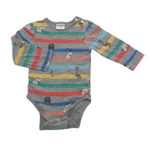 Unisex Martinex - Bodi, suurus 68 - 74 - Hall (1)