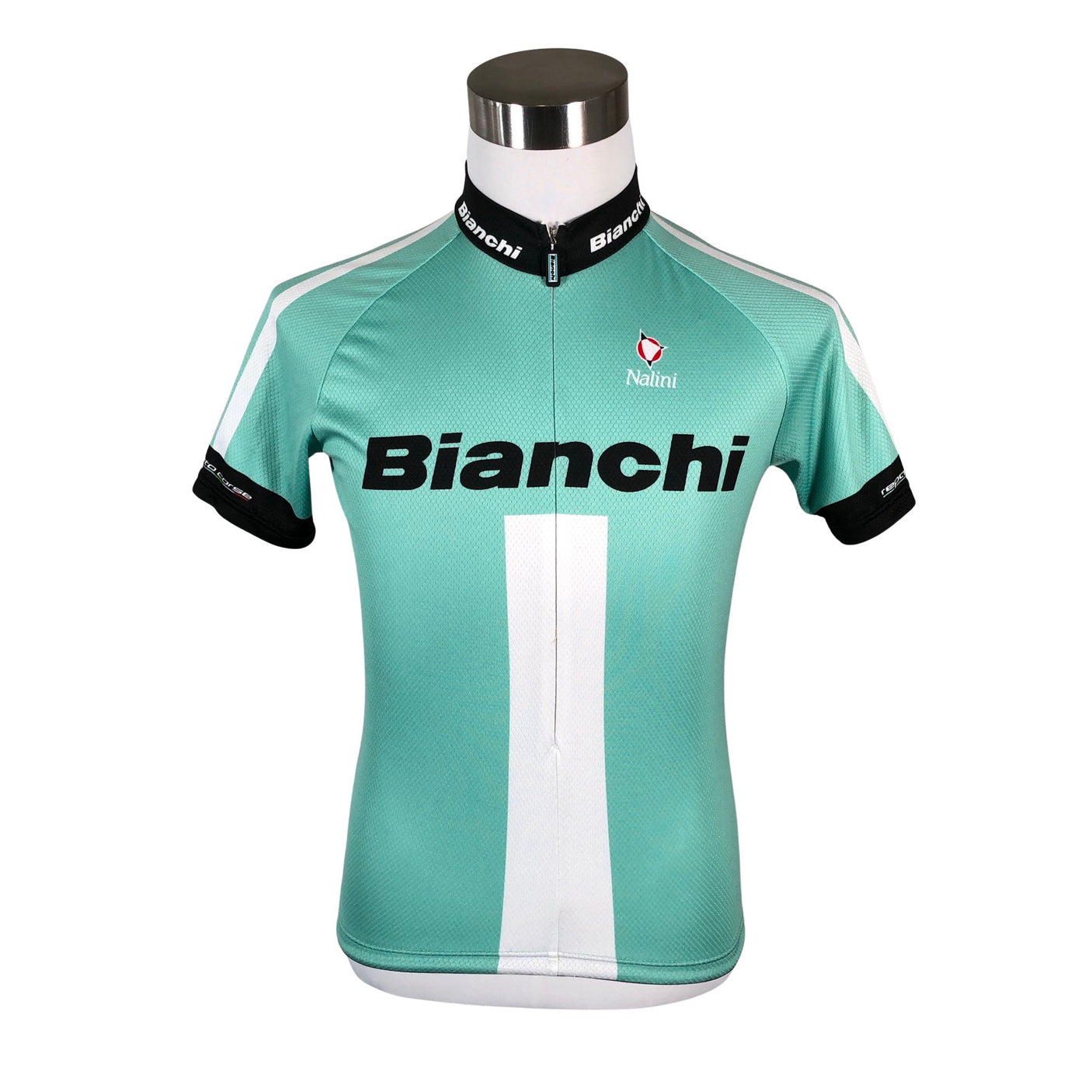 Unisex Bianchi Milano - Spordisärk, lühikesed käised, suurus M - Roheline (1)
