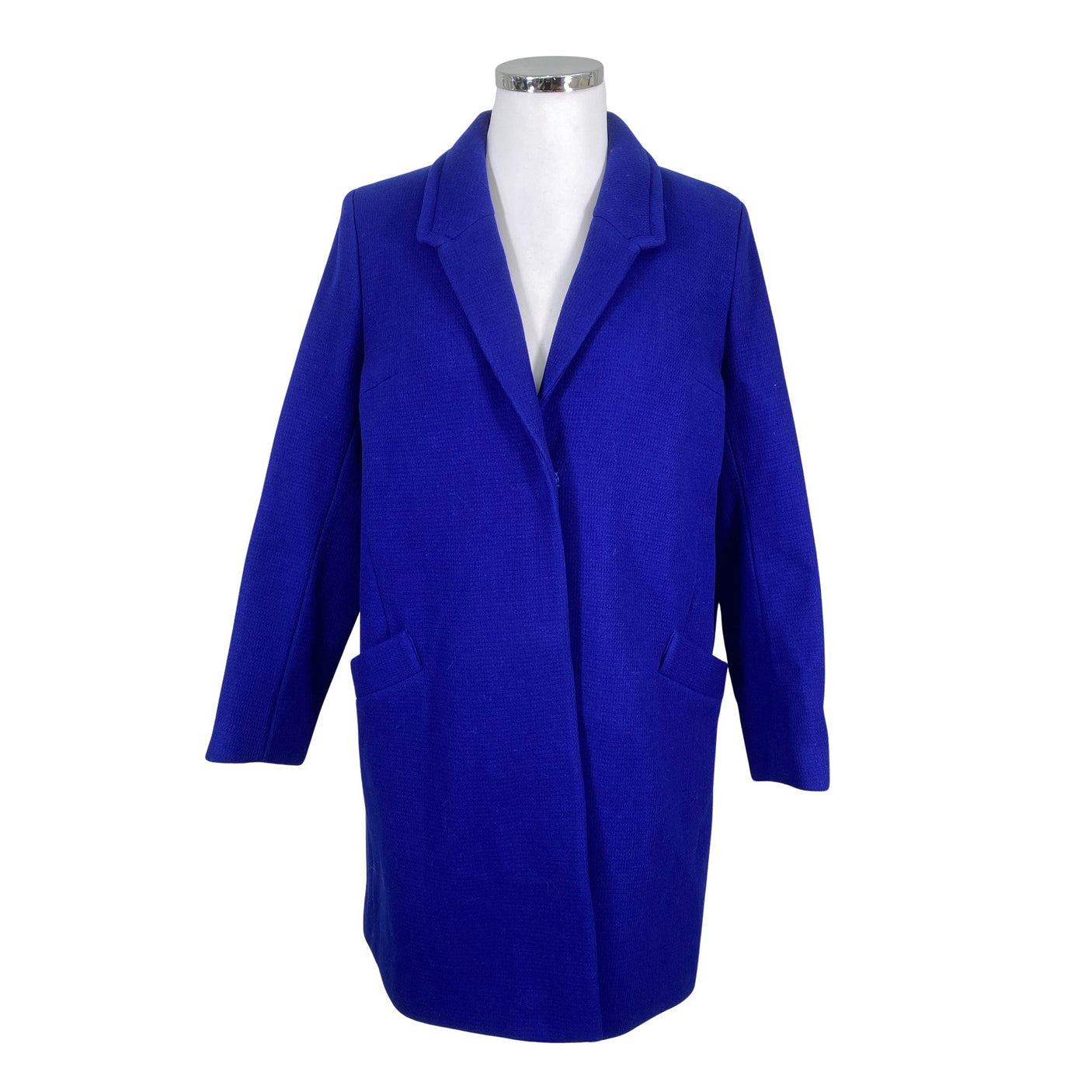 Unisex French Connection - Villane mantel, suurus 42 - Sinine (1)