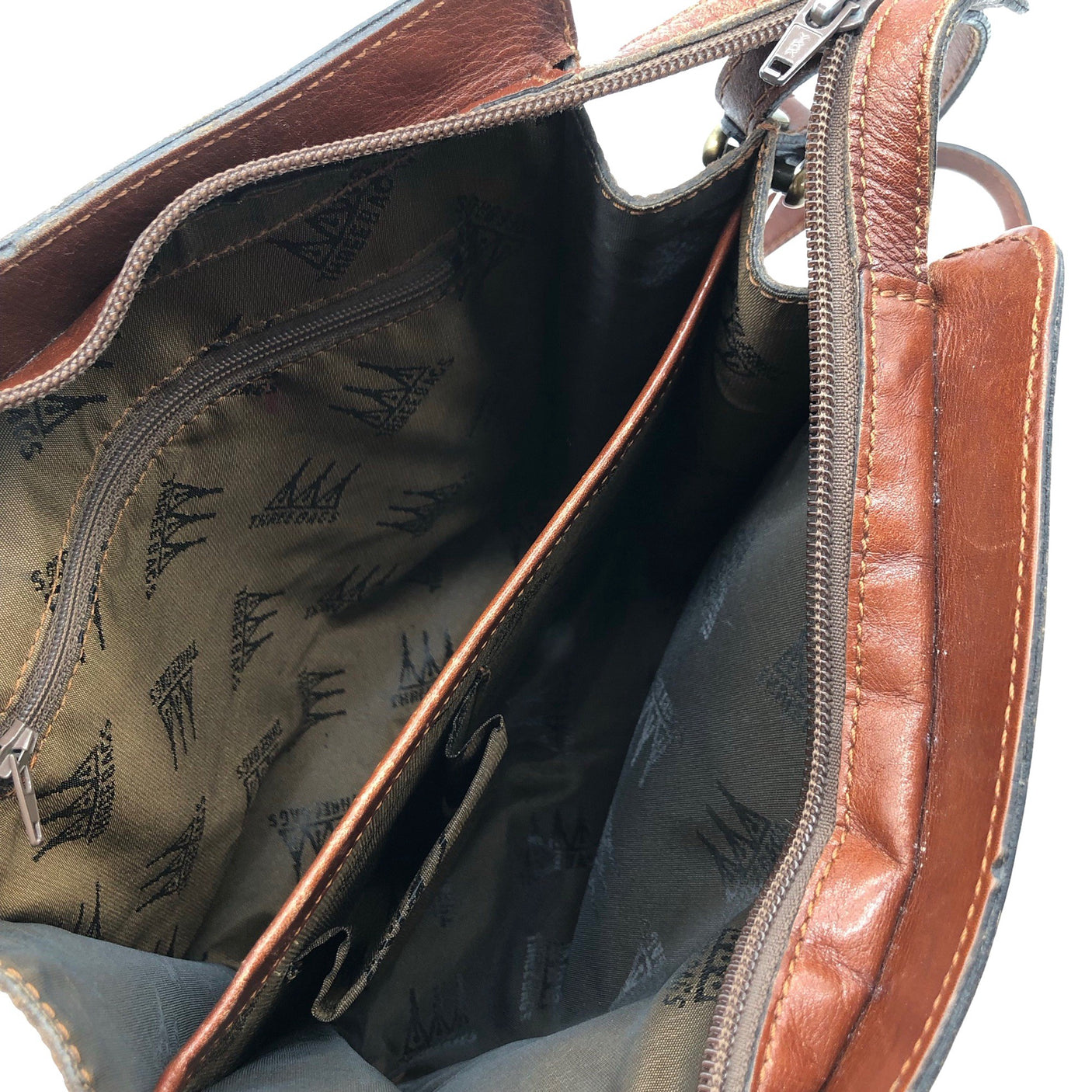 Unisex Three Bags - Õlakott, suurus Midi - Pruun (2)