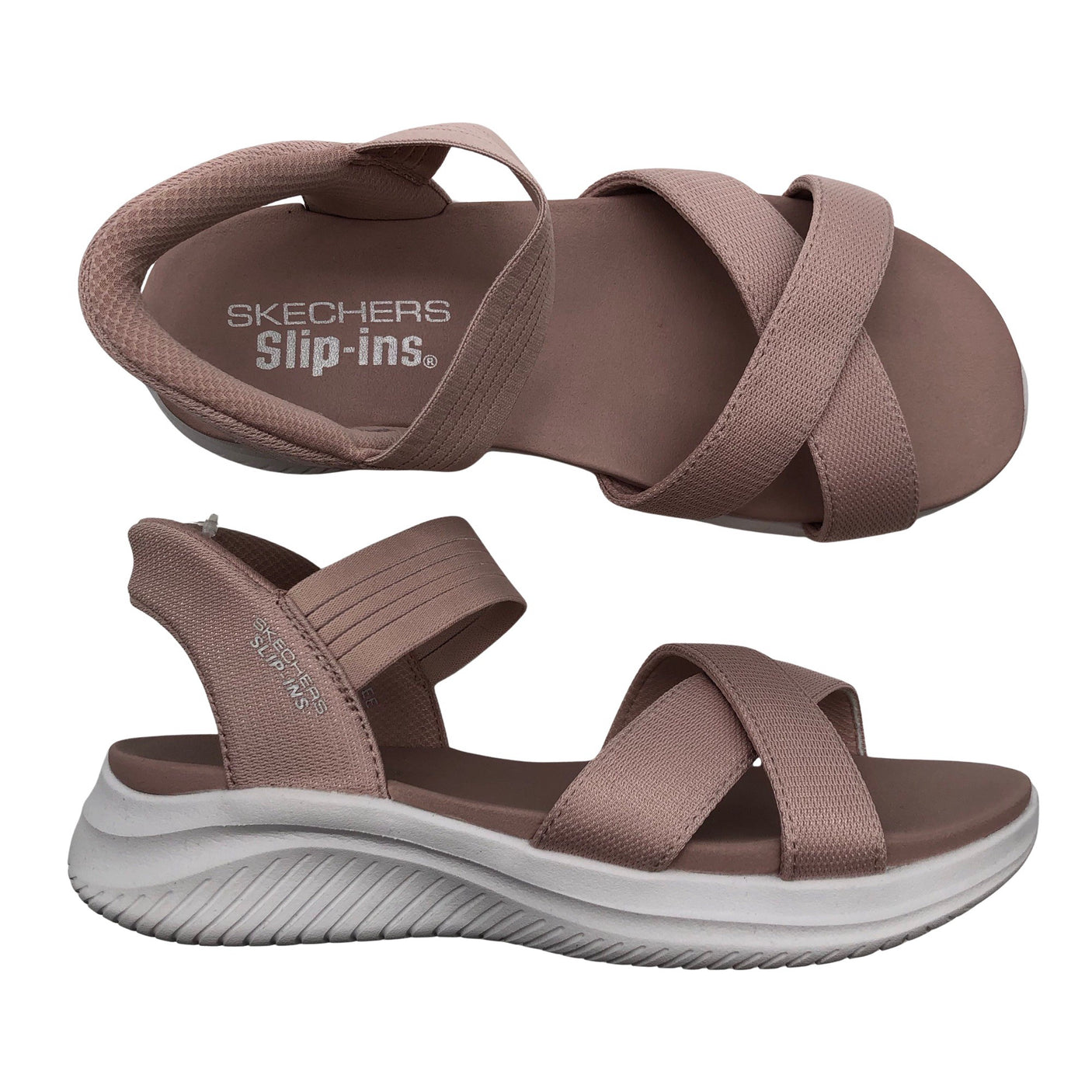 Unisex Skechers - Rihmikud, suurus 37 - Heleroosa (1)