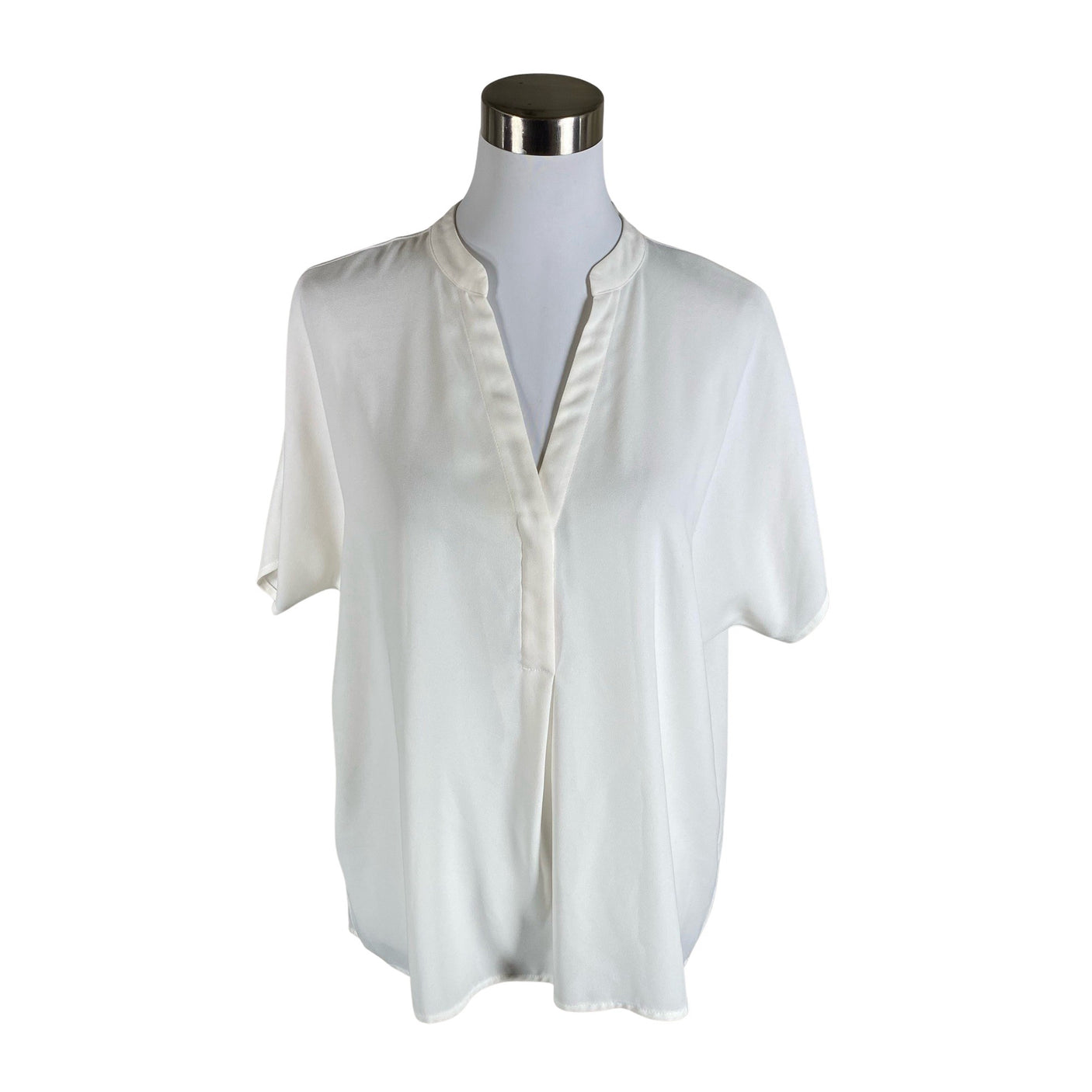 Unisex Esprit - Lühikeste käistega pluus, suurus 40 - Looduslik valge (1)