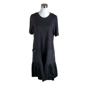 Unisex Aarikka - Trikotaažist kleit, suurus 40 - Must (1)