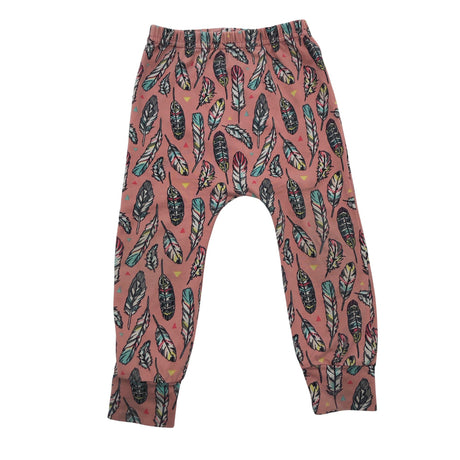 Unisex Fred & Noah - Trikotaažist püksid, suurus 80 - 86 - Heleroosa ()
