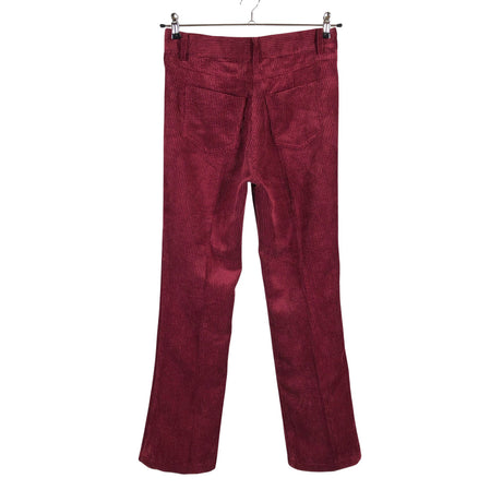 Unisex More&More - Sametpüksid, suurus 36 - Veinipunane (2)