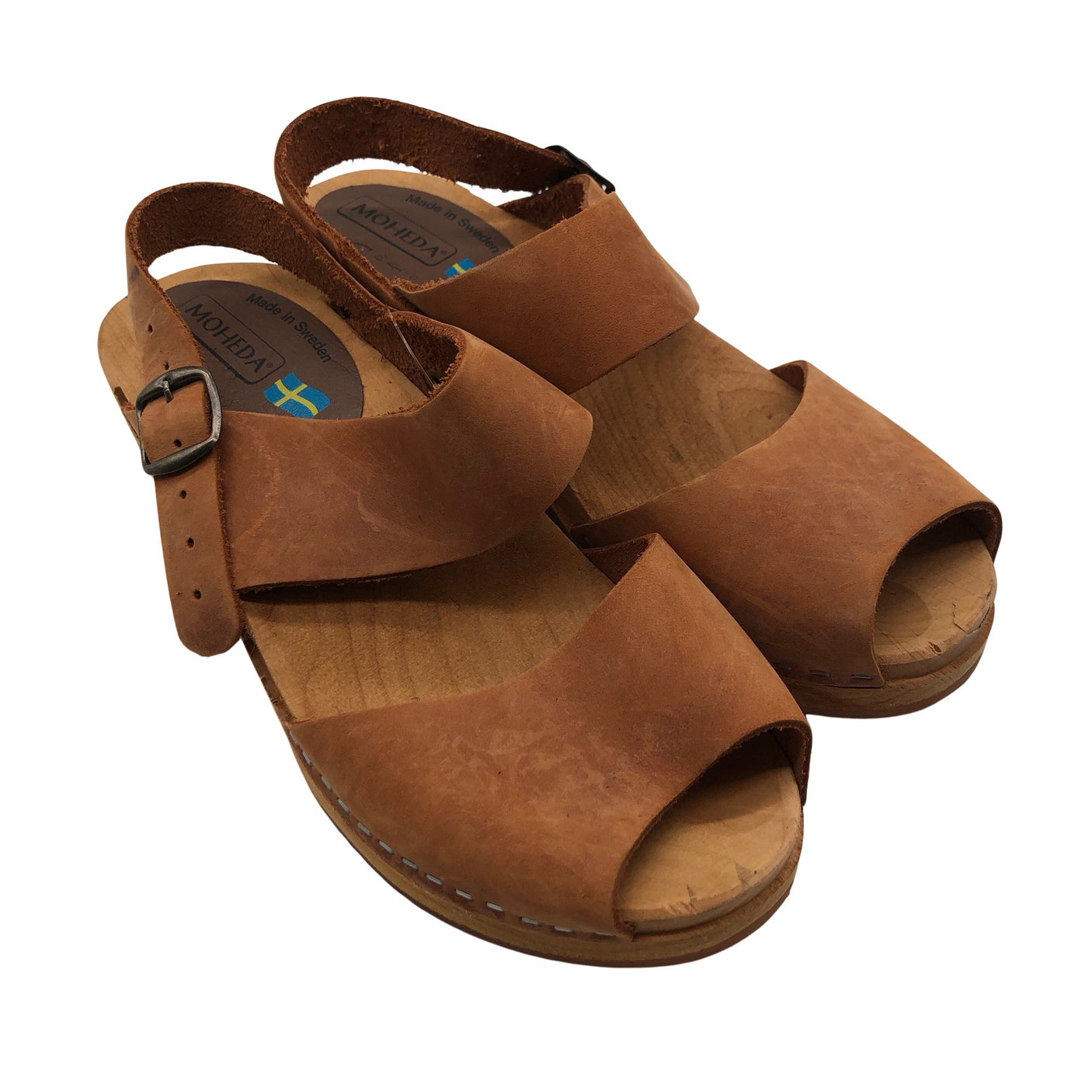 Unisex Moheda - Kontsaga rihmikud, suurus 40 - Pruun (2)