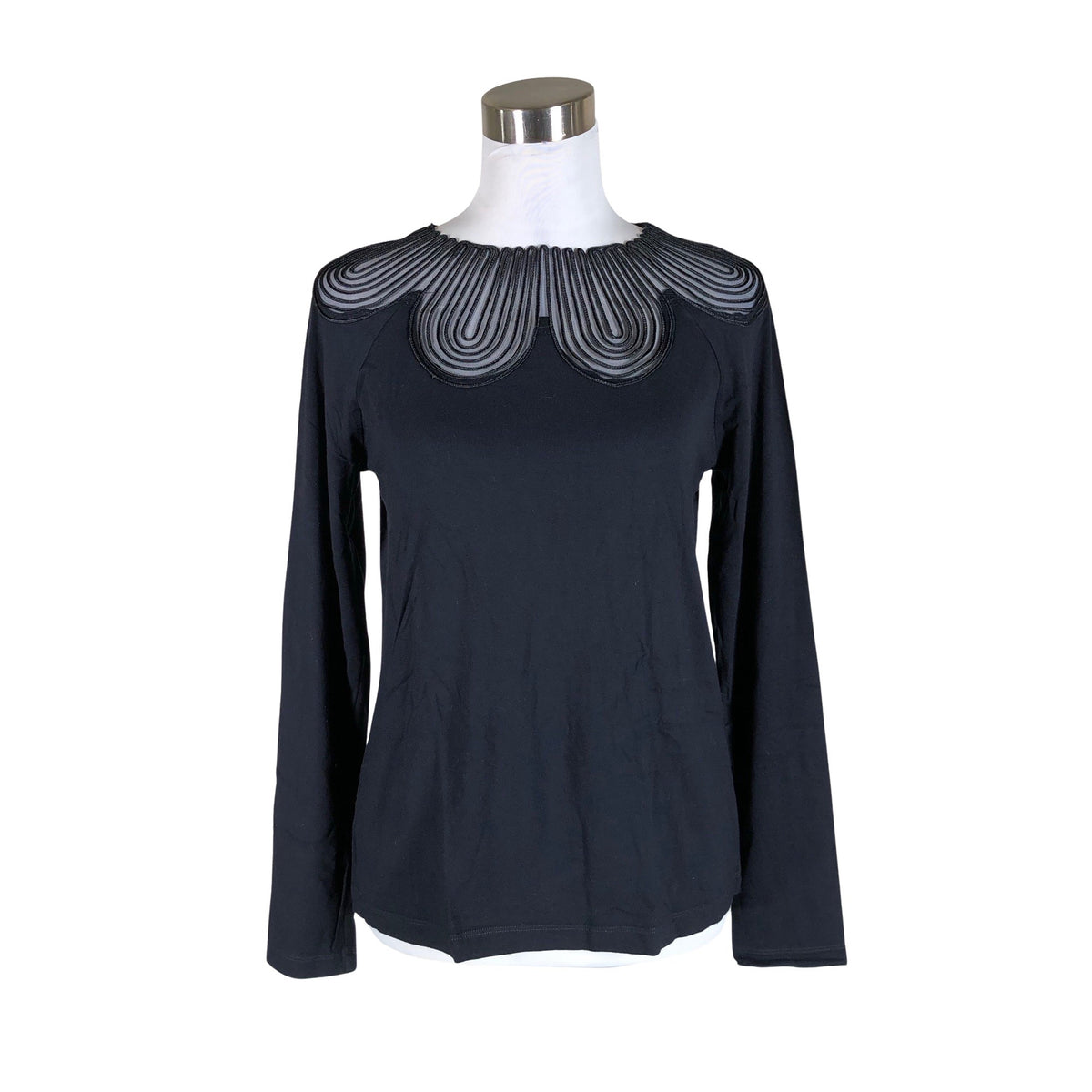 Unisex Taifun - Trikotaažist pluus, suurus 38 - Sinine (1)
