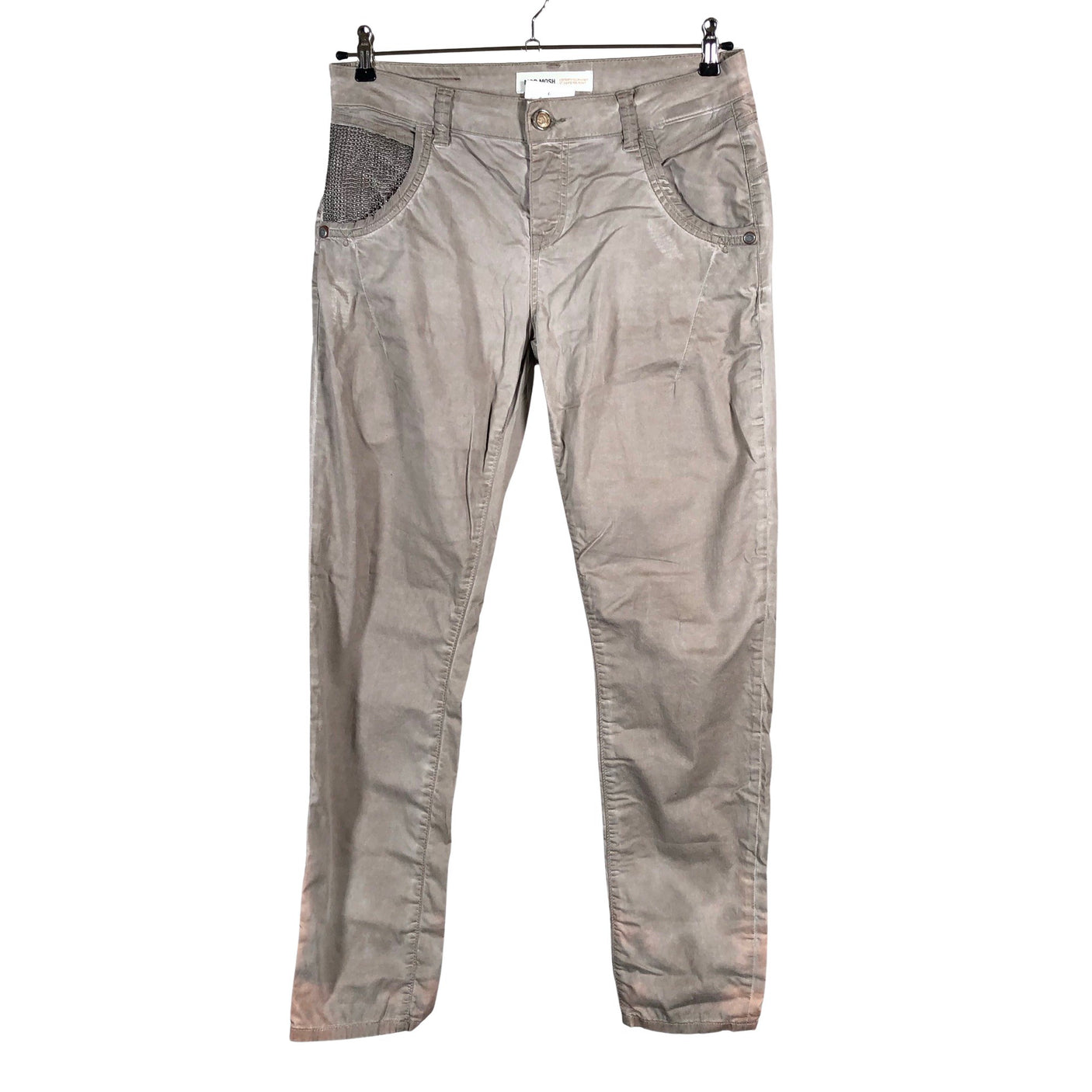 Unisex Mos Mosh - Mittevenivad püksid, suurus W28 - Beige (1)