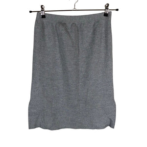 Unisex Muotikuu - Kootud seelik, suurus 36 - Hall (1)