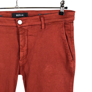 Unisex Replay - Chino-püksid, suurus W34 - Pruun (3)
