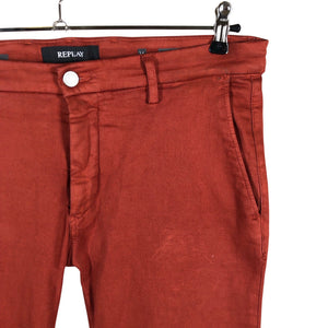 Unisex Replay - Chino-püksid, suurus W34 - Pruun (3)