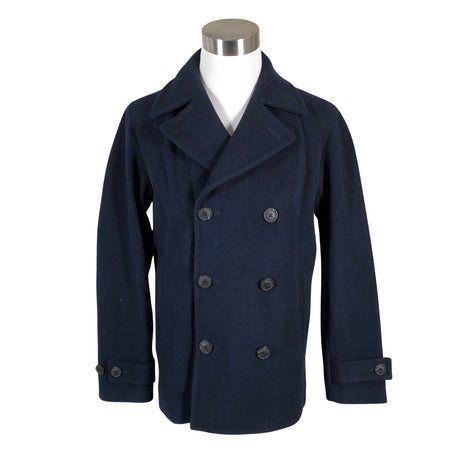 Unisex Selected - Villane mantel, suurus L - Sinine ()