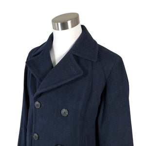 Unisex Selected - Villane mantel, suurus L - Sinine (3)