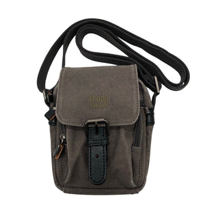 Unisex Troop London - Õlakott, suurus Mini - Pruun (1)