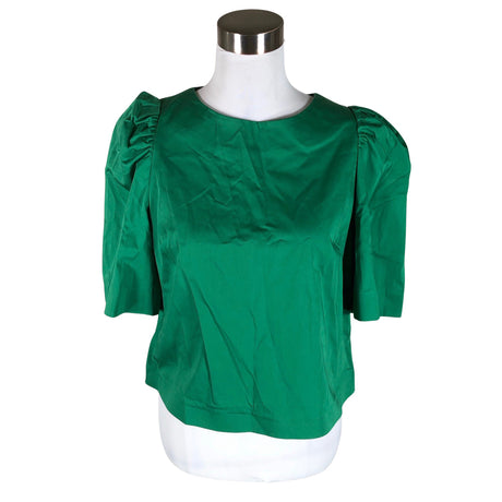 Unisex Weekend by MaxMara - Lühikeste käistega pluus, suurus 38 - Roheline ()