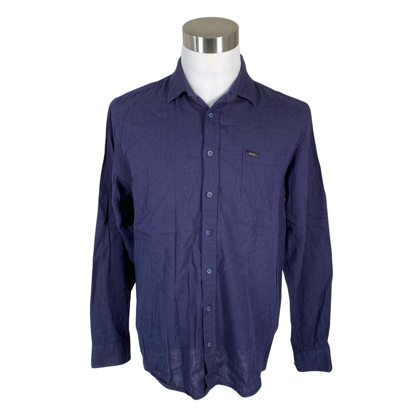 Unisex Makia - Triiksärk, suurus L - Sinine (1)
