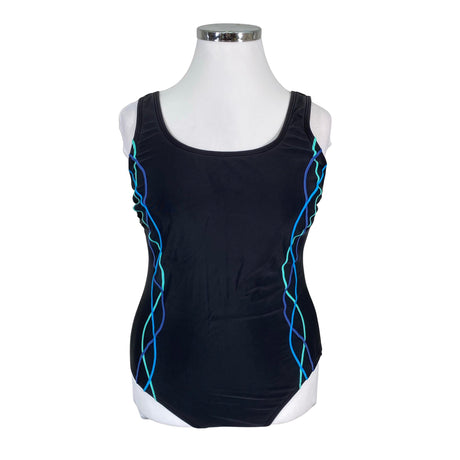 Unisex Ulla Popken - Ujumistrikoo, suurus 46 - Must ()
