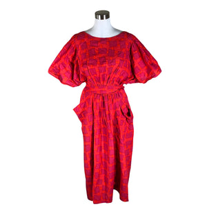Unisex Marimekko - Mitteveniv kleit, suurus 38 - Punane (1)