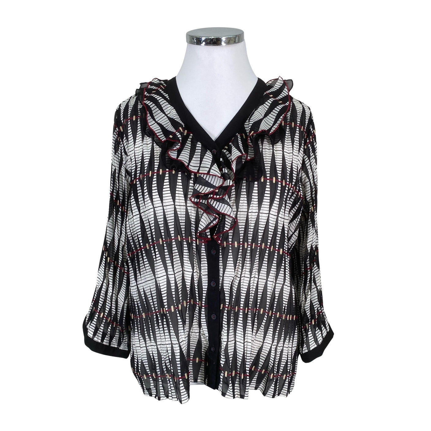 Unisex Kriss - Pluus, suurus 42 - Valge (1)