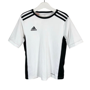 Unisex Adidas - Spordisärk, lühikesed käised, suurus 134 - 140 - Valge (1)