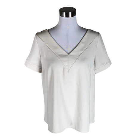 Unisex Devernois - Lühikeste käistega pluus, suurus 40 - Hall ()