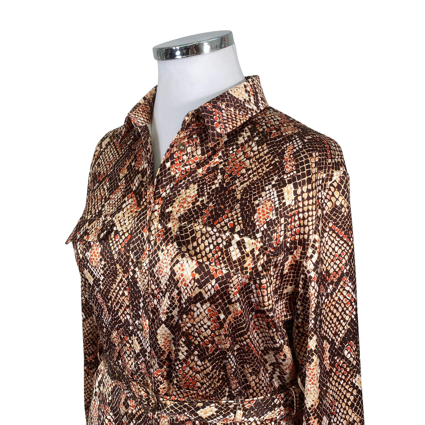 Unisex Karen Millen - Õhuke kleit, suurus 44 - Pruun (3)